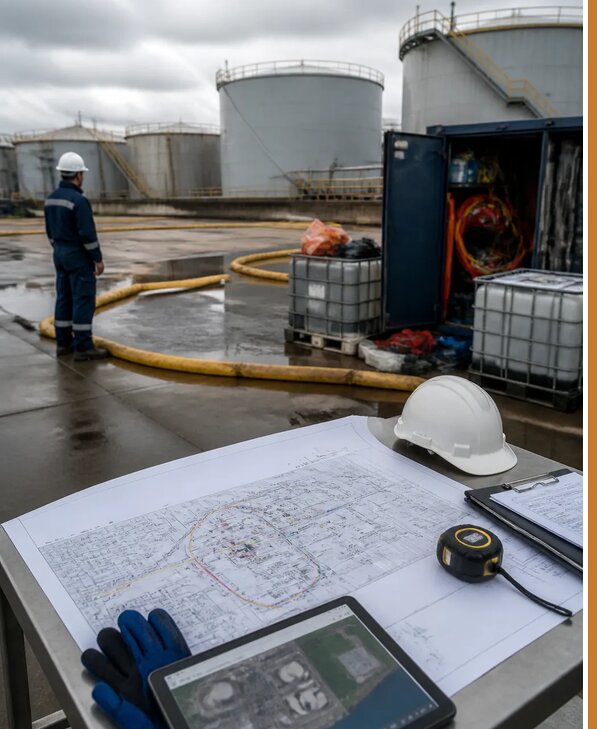 Разработка плана ликвидации разливов нефти в Нижнеудинске