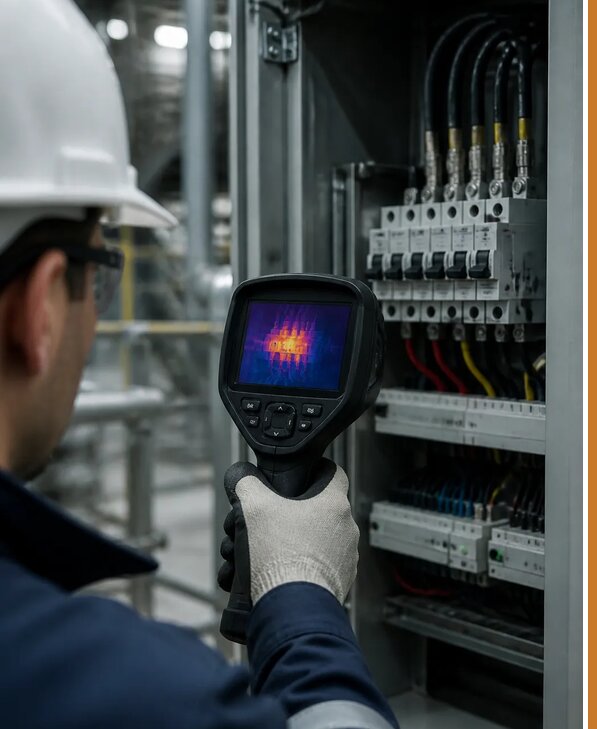 Тепловой контроль оборудования в Нижнеудинске для безопасности работ